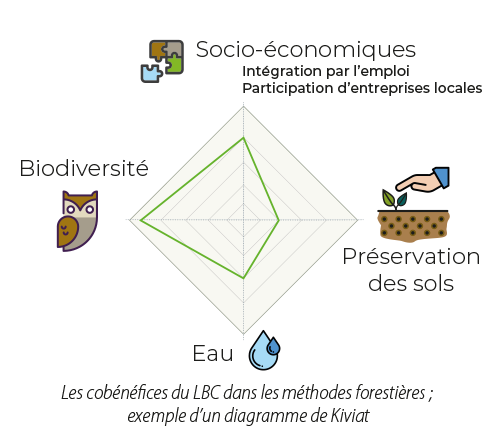 cobénéfices de l'investissement en forêt